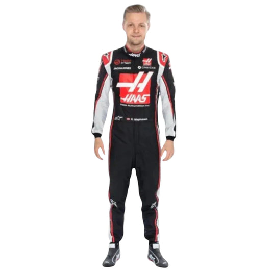 2020 Kevin Magnussen Haas Team F1 Race Suit Ex Race Gear
