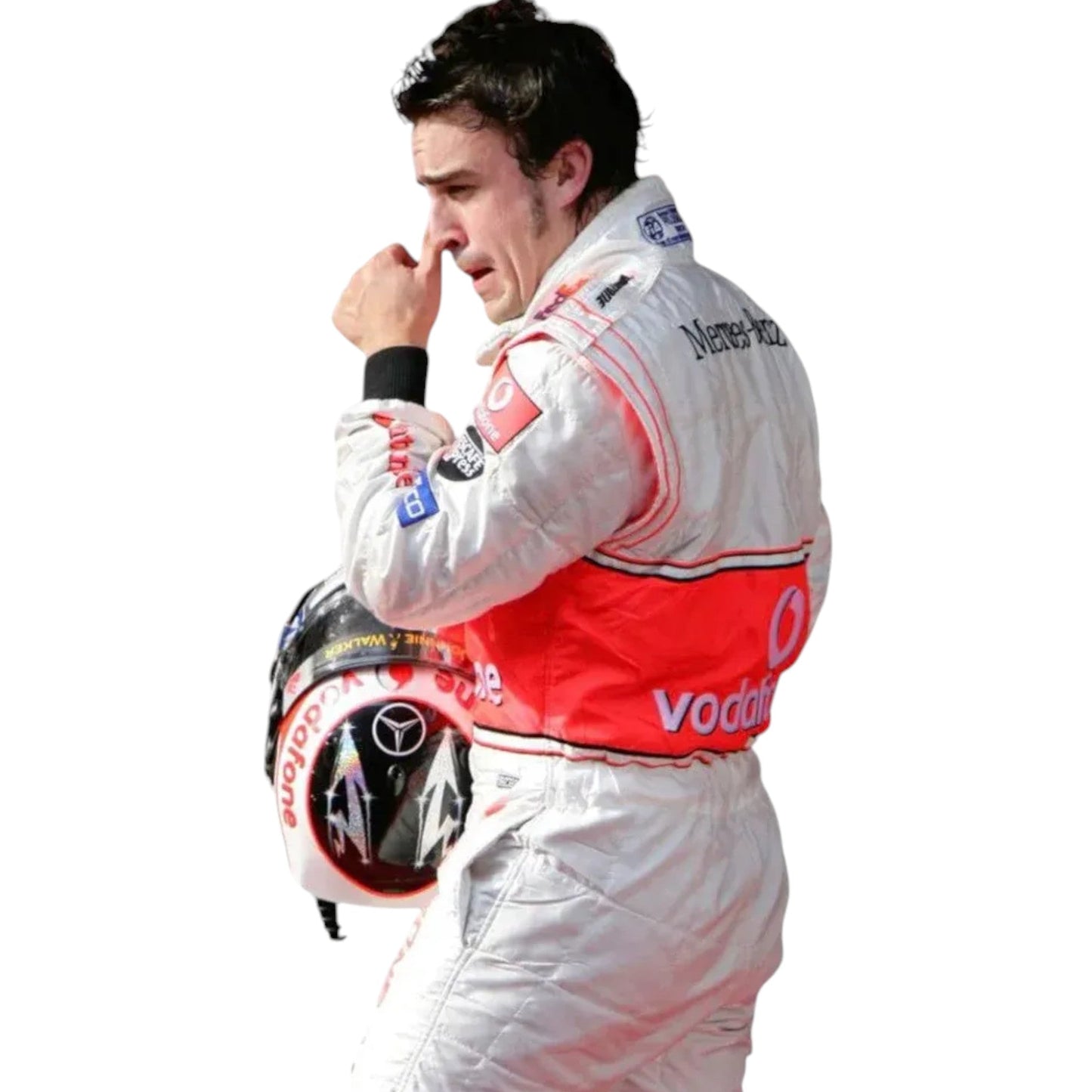 2007 Fernando Alonso McLean F1 Embroidery Race Suit Rustle Racewears