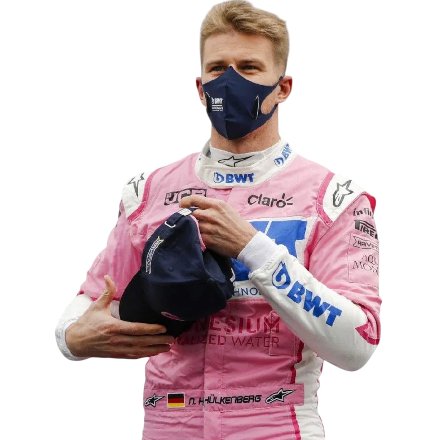 2021 Nico Hulkenberg BWT F1 Race Suit Ex Race Gear