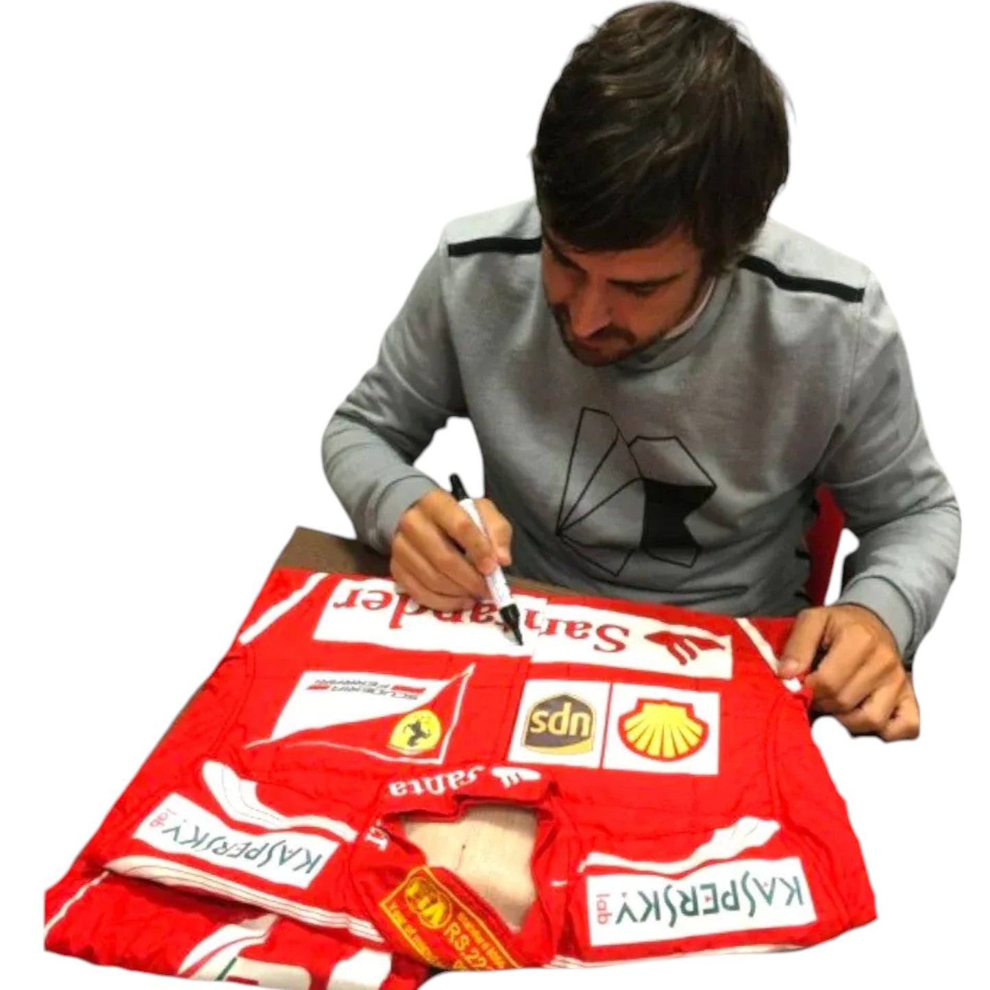 2014 Fernando Alonso Scuderia Ferrari F1 Race Suit Rustle Racewears