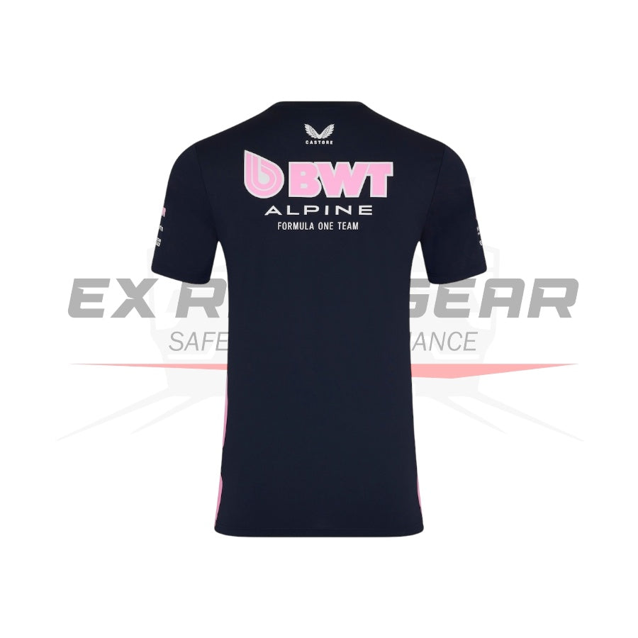 Alpine F1 Team 2025 T-Shirt - Navy Ex Race Gear