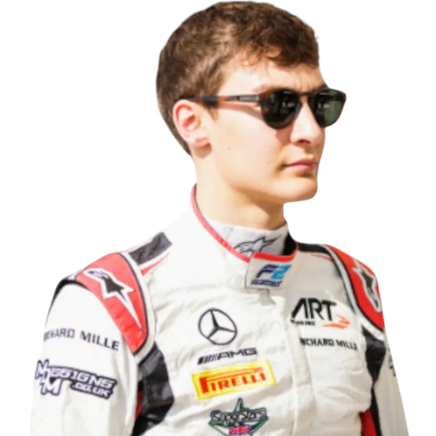2018 George Russell Mercedes F1 Race Suit Rustle Racewears