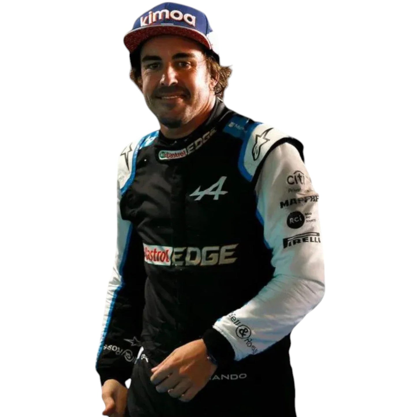 2021 Fernando Alonso Alpine Formula 1 Suit Ex Race Gear