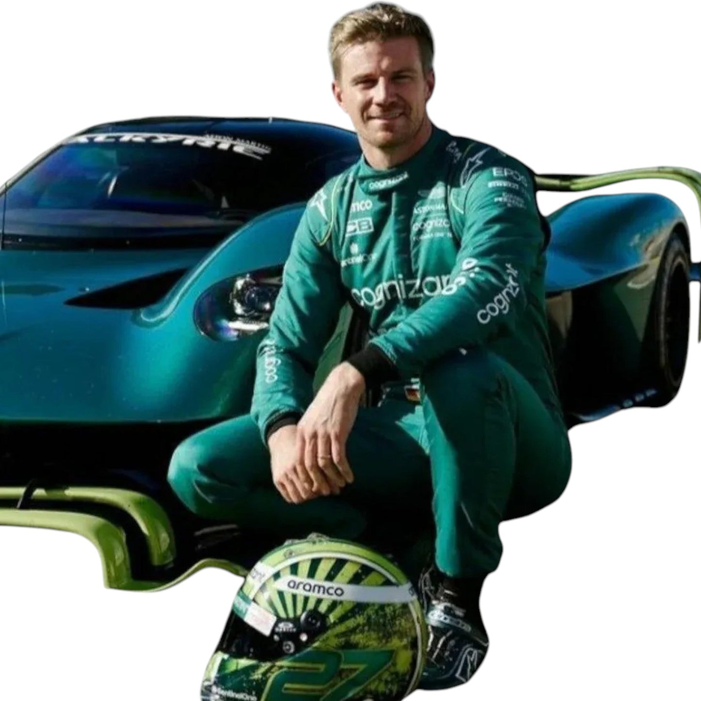 2022 Nico Hulkenberg F1 Team Aston Martin Race suit Ex Race Gear