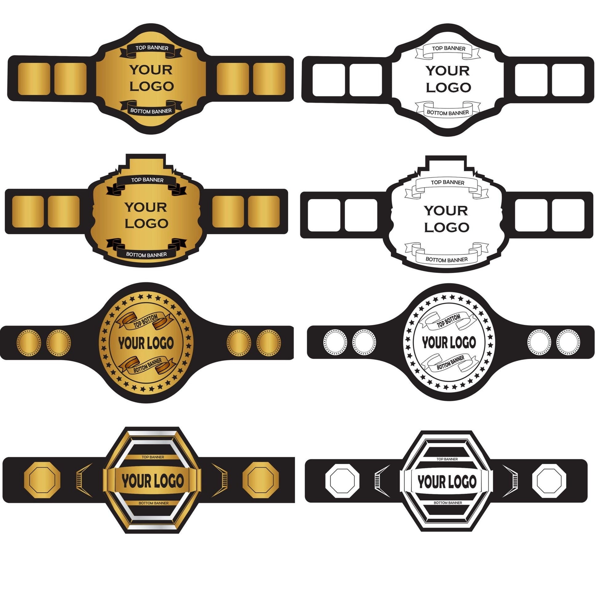 Custom Championship Belt Design poshleathers-14b7