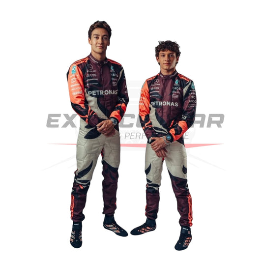 2025 Mercedes F1 Team Miami GP Race Suit Ex Race Gear