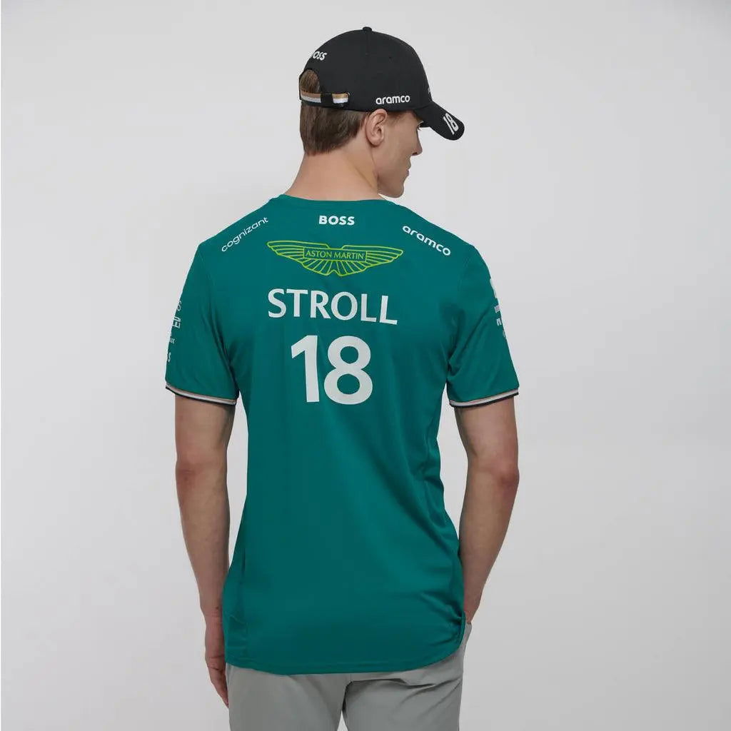 AMF1 2023 Official Lance Stroll T-Shirt - Ex Race Gear