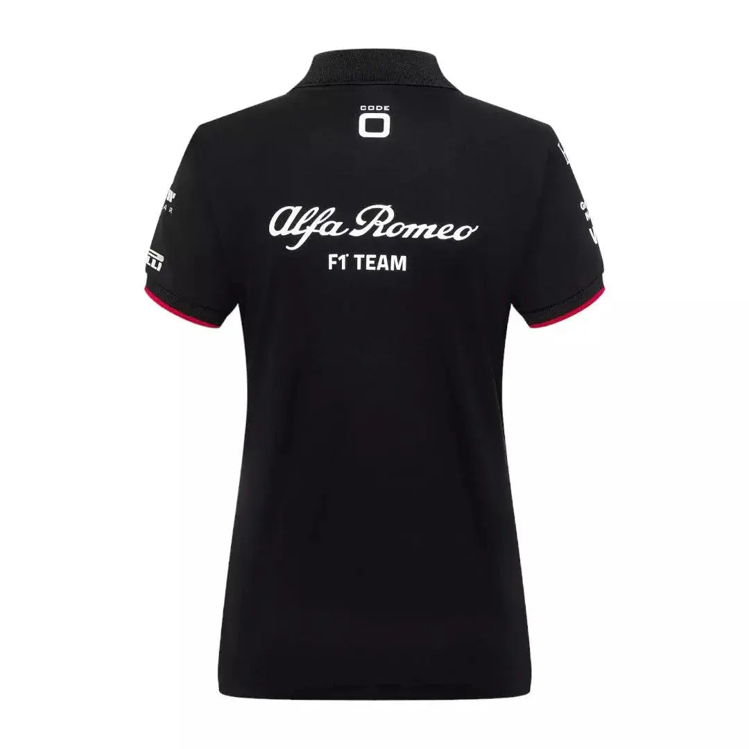 Alfa Romeo Women's Polo Shirt - Official Team Merchandise - Ex Race Gear
