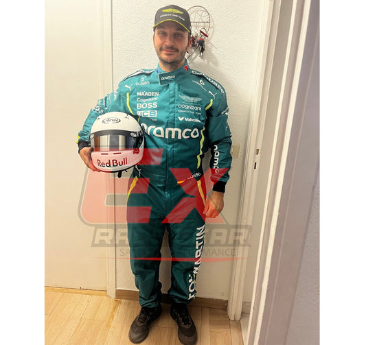 2025 Aston Martin Replica Race Suit | Aston Martin F1 Team | Client Feedback Ex Race Gear