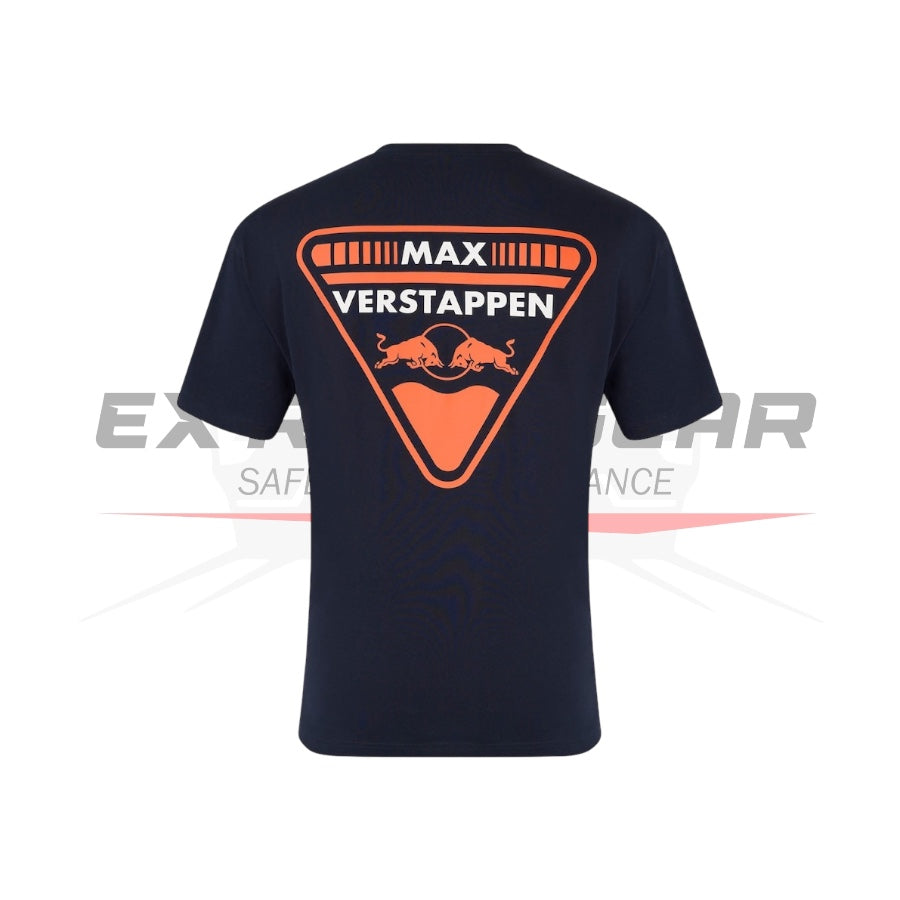 Red Bull Racing Max Verstappen Oversized Crest T-Shirt - Unisex Ex Race Gear