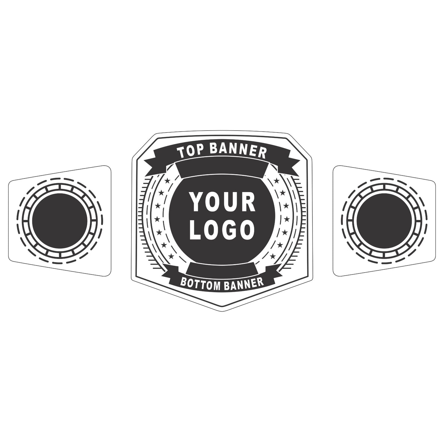 Custom Universal Wrestling Title Belt Customize Wrestling Belts
