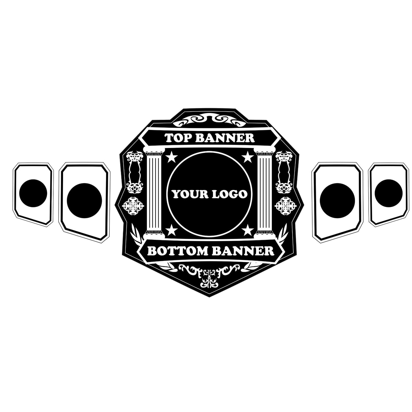 Elite Personalized Wrestling Belt Customize Wrestling Belts
