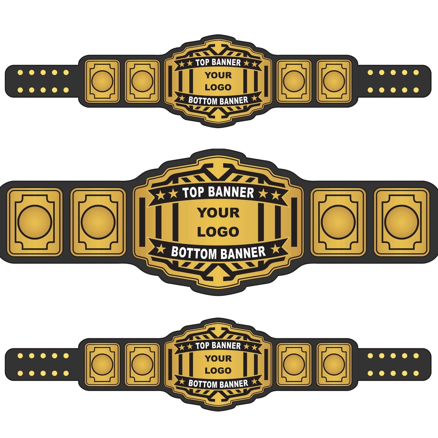 Customizable Champion's Belt Customize Wrestling Belts