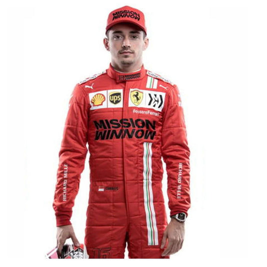 Charles Leclerc 2021 Ferrari F1 Race Suit - Ex Race Gear