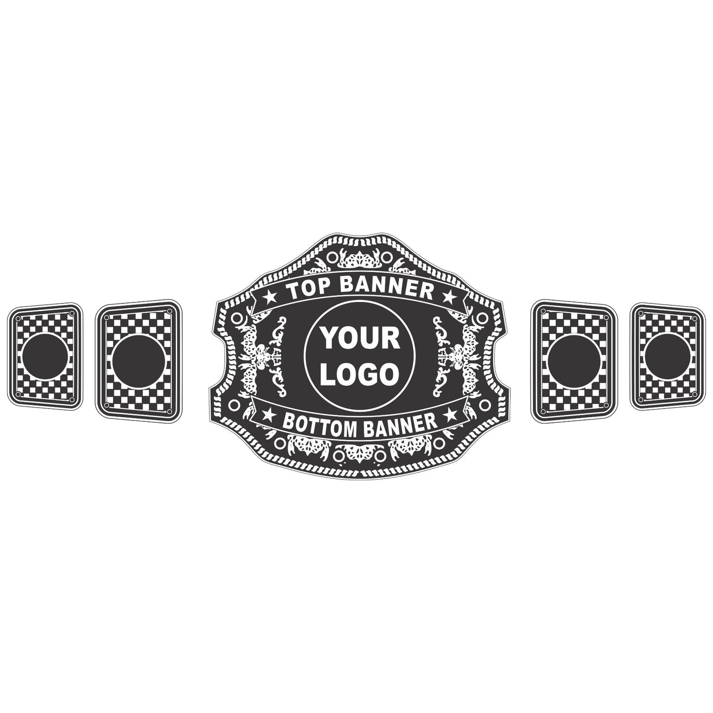 Custom Championship Wresting Belt For All Sports Customize Wrestling Belts