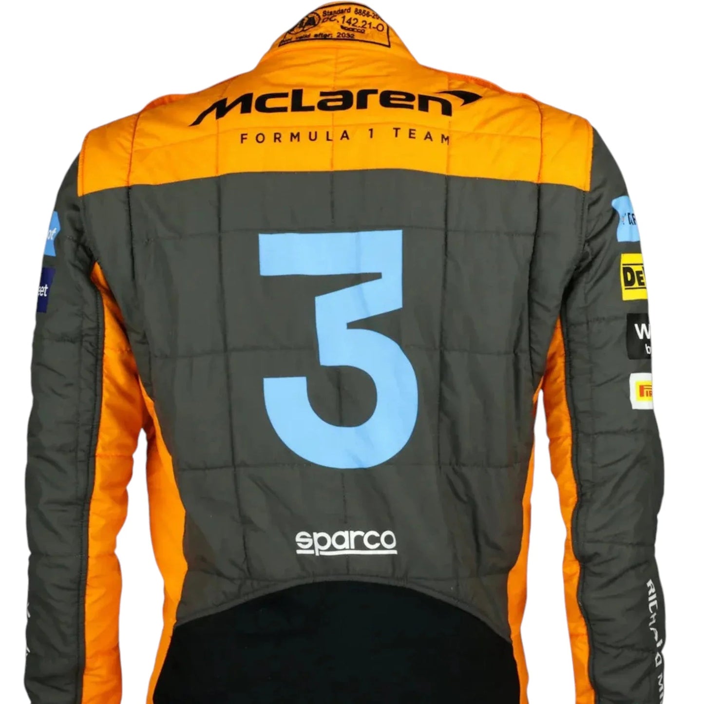 2022 Daniel Ricciardo McLaren F1 Race Suit Ex Race Gear
