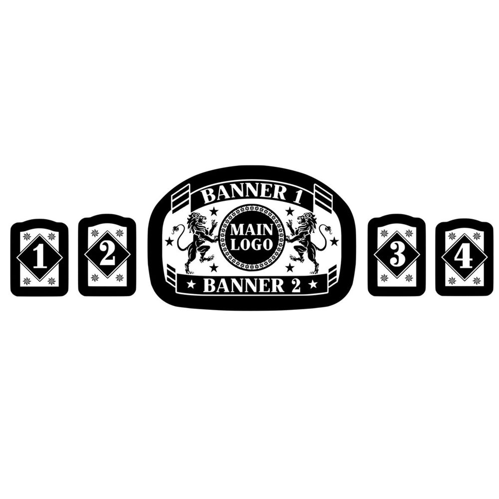 Custom Design Wrestling Belt Customize Wrestling Belts