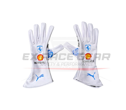 2025 Monaco GP Scuderia Ferrari Gloves – New Edition Ex Race Gear