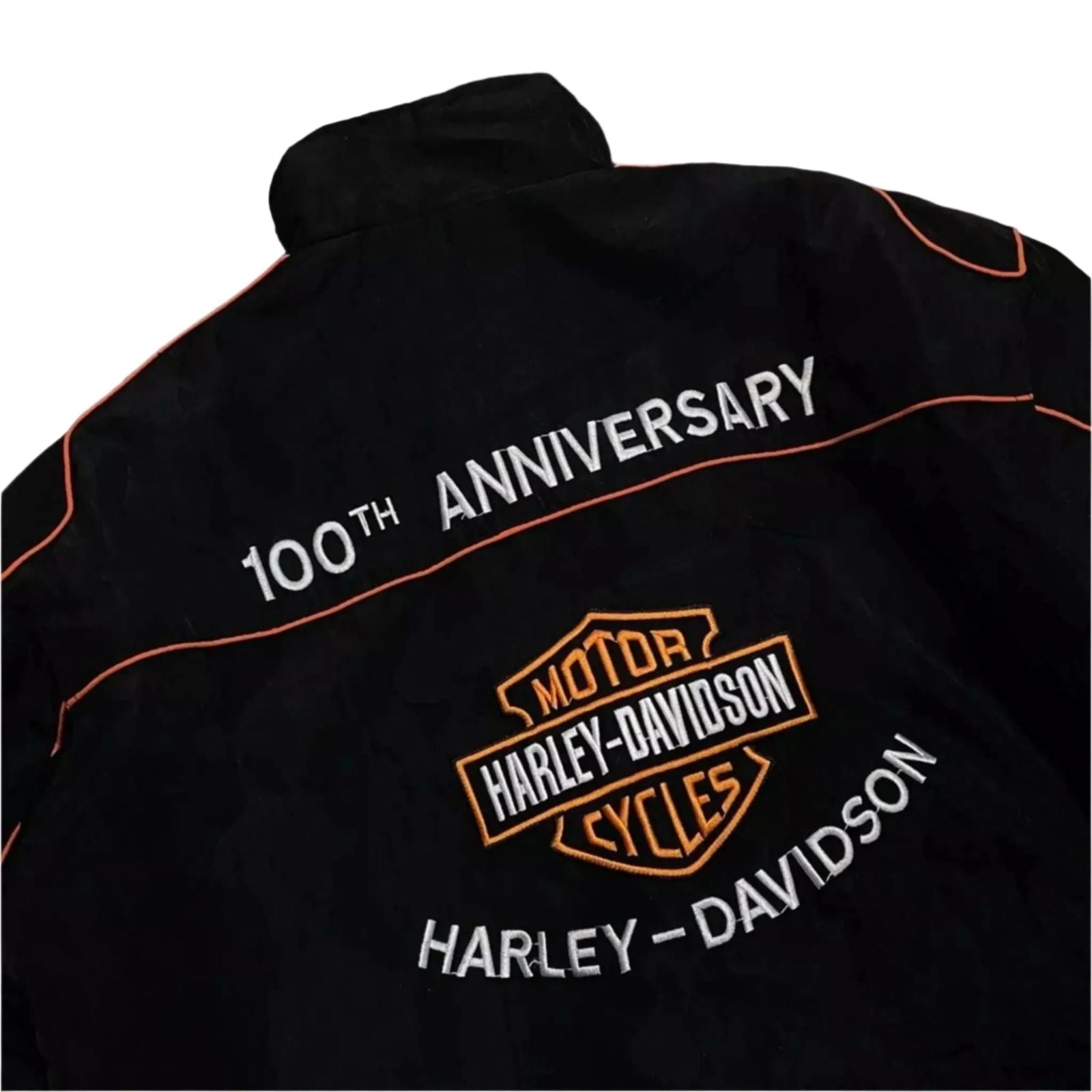 Exclusive Limited Edition Harley Davidson Retro F1 Racing Jacket - Speedxcrafts