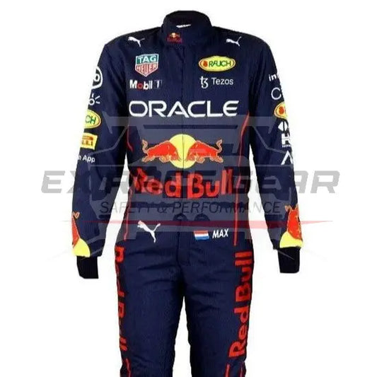 F1 Oracle Red Bull Max Race Suit F1 Go Kart Racing Suit - Ex Race Gear
