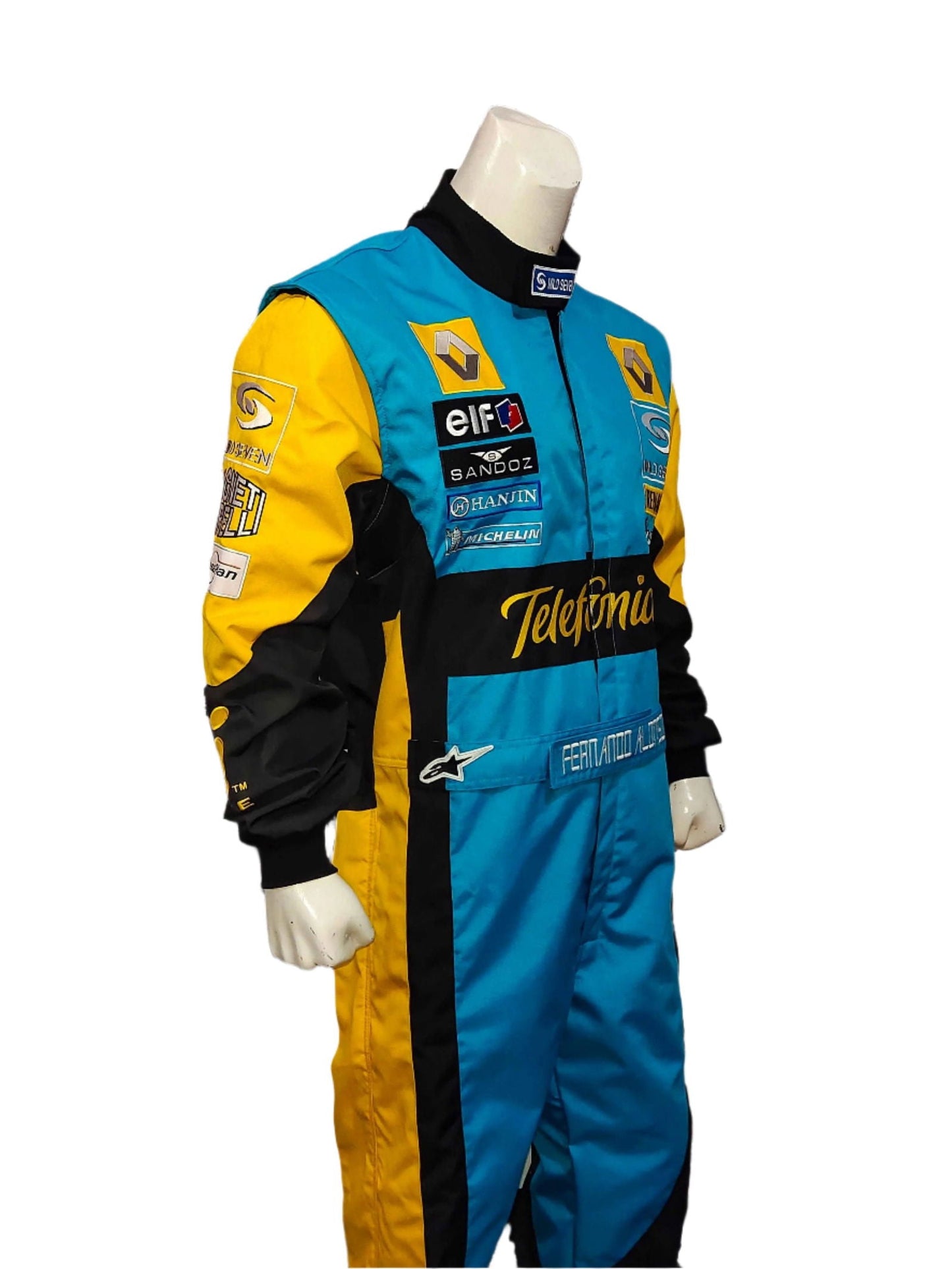 Fernando Alonso 2006 F1 Replica Embroidered Racing Suit / Renault F1 - Ex Race Gear