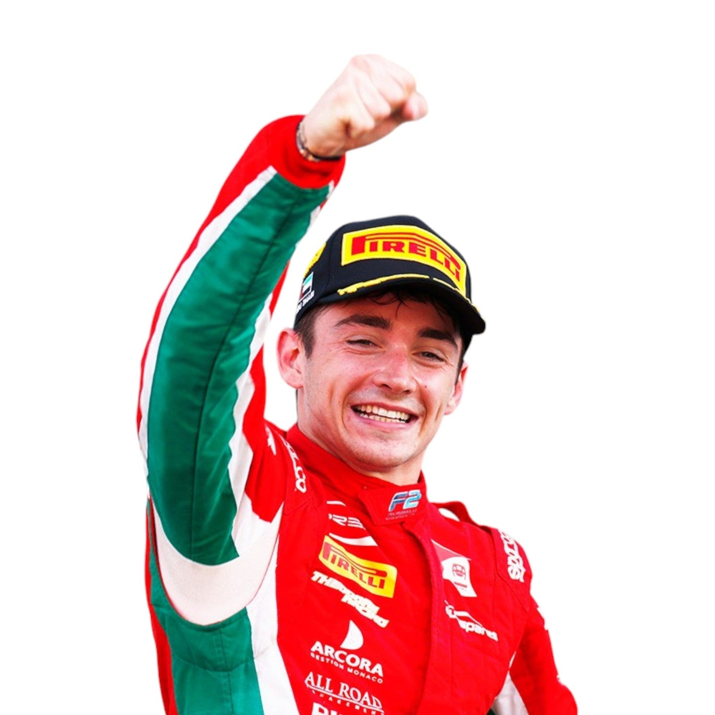 2017 Charles Leclerc Race Suit Richard Mille Formula 2 Ex Race Gear