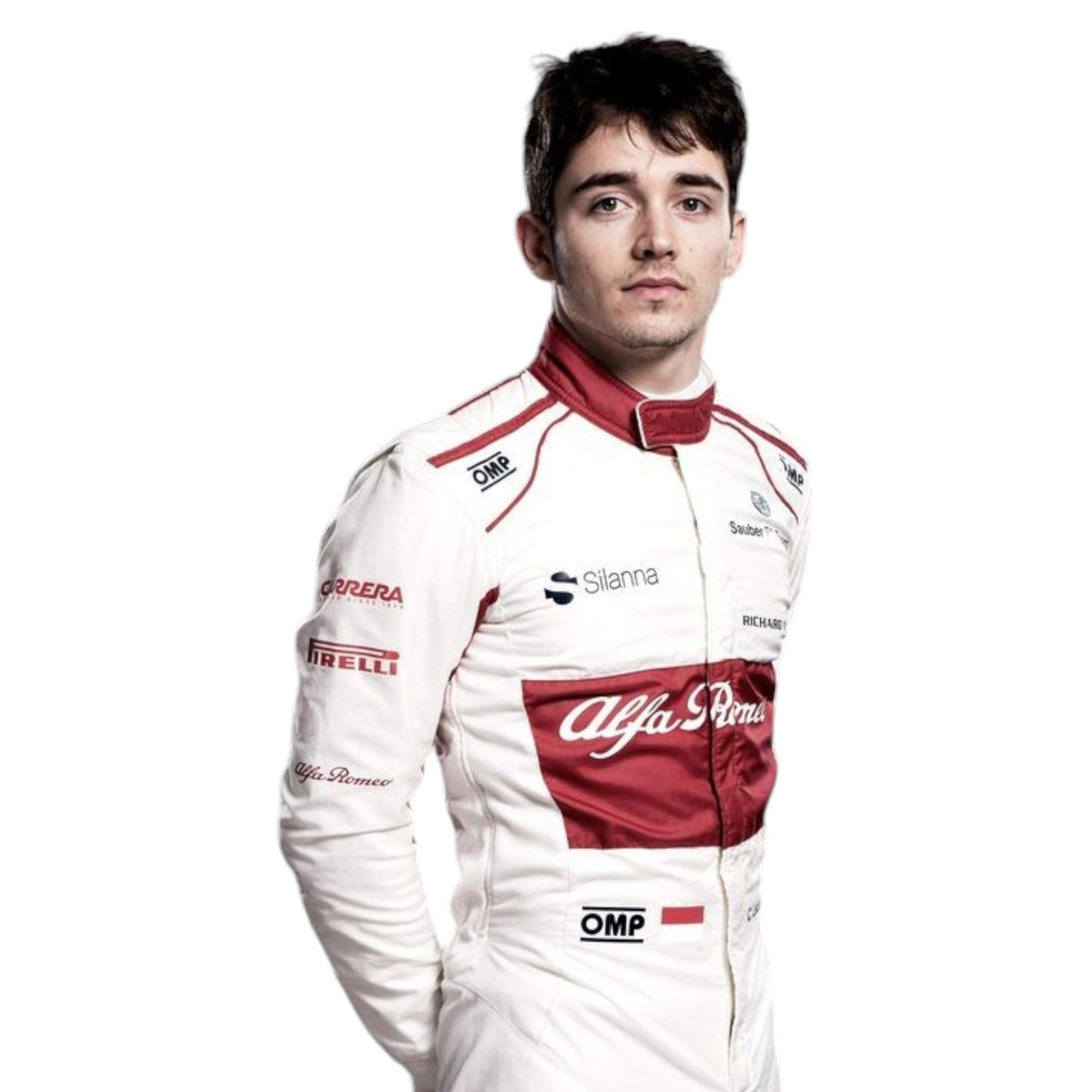2018 Charles Leclerc Alfa Romeo Sauber Formula One Suit Rustle Racewears
