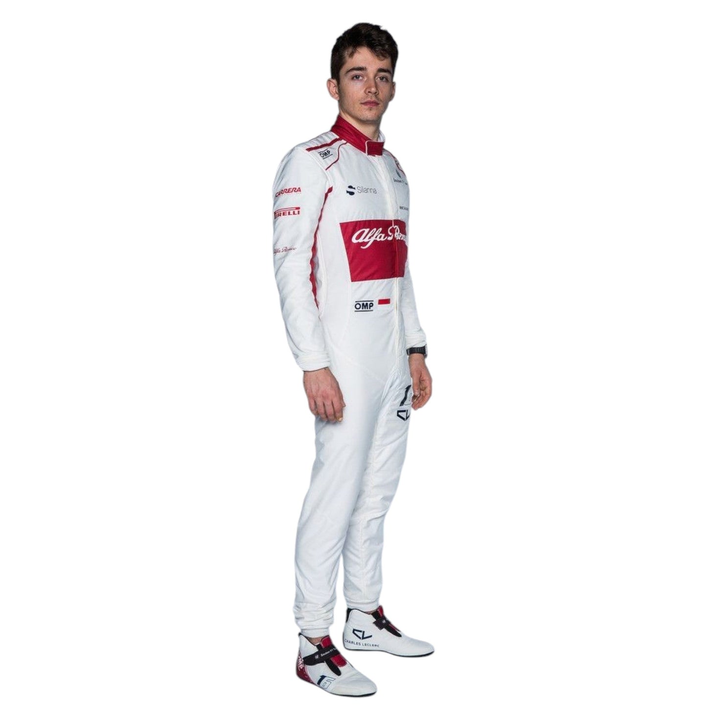 2018 Charles Leclerc Alfa Romeo Sauber Formula One Suit Rustle Racewears