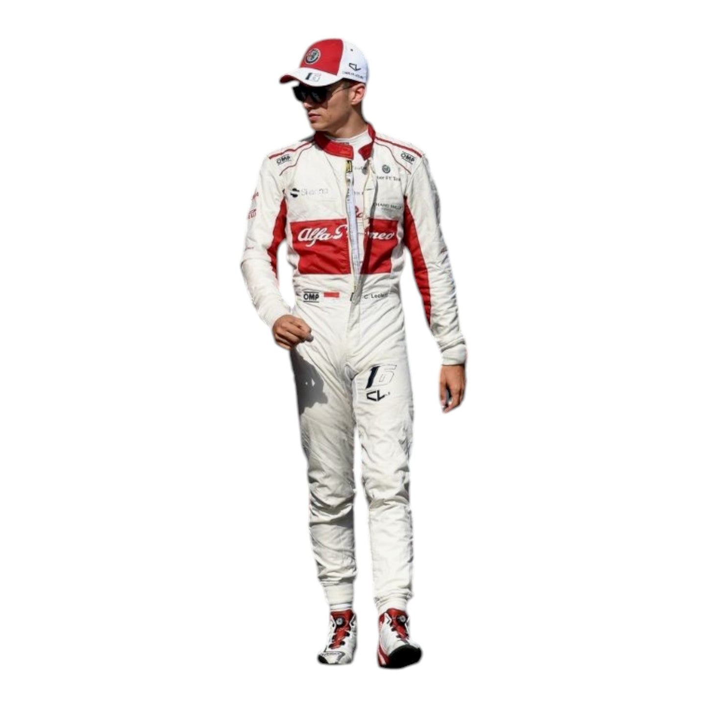 2018 Charles Leclerc Alfa Romeo Sauber Formula One Suit Rustle Racewears