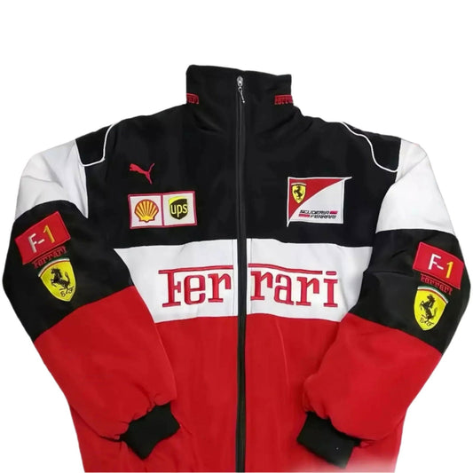 Ferrari F1 Fully Embroidered Jacket - Ex Race Gear
