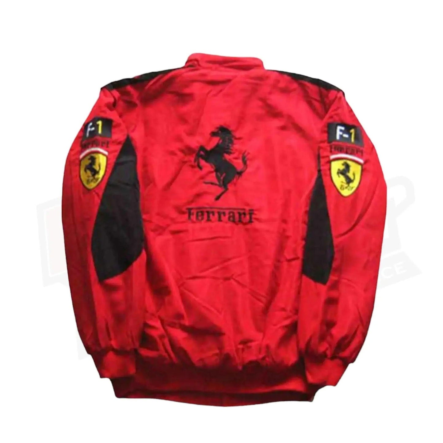 Ferrari Formula One Vintage Racing Embroidered Jacket - Ex Race Gear