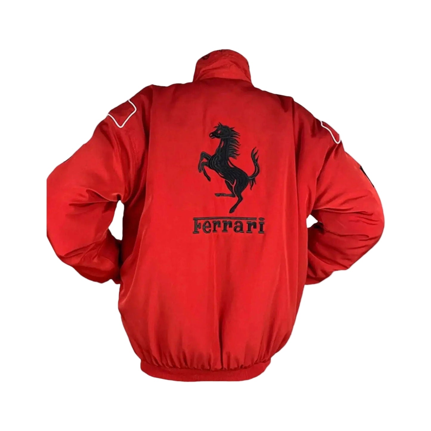 Ferrari Racing Jacket Red and White Nascar Edition - Ex Race Gear