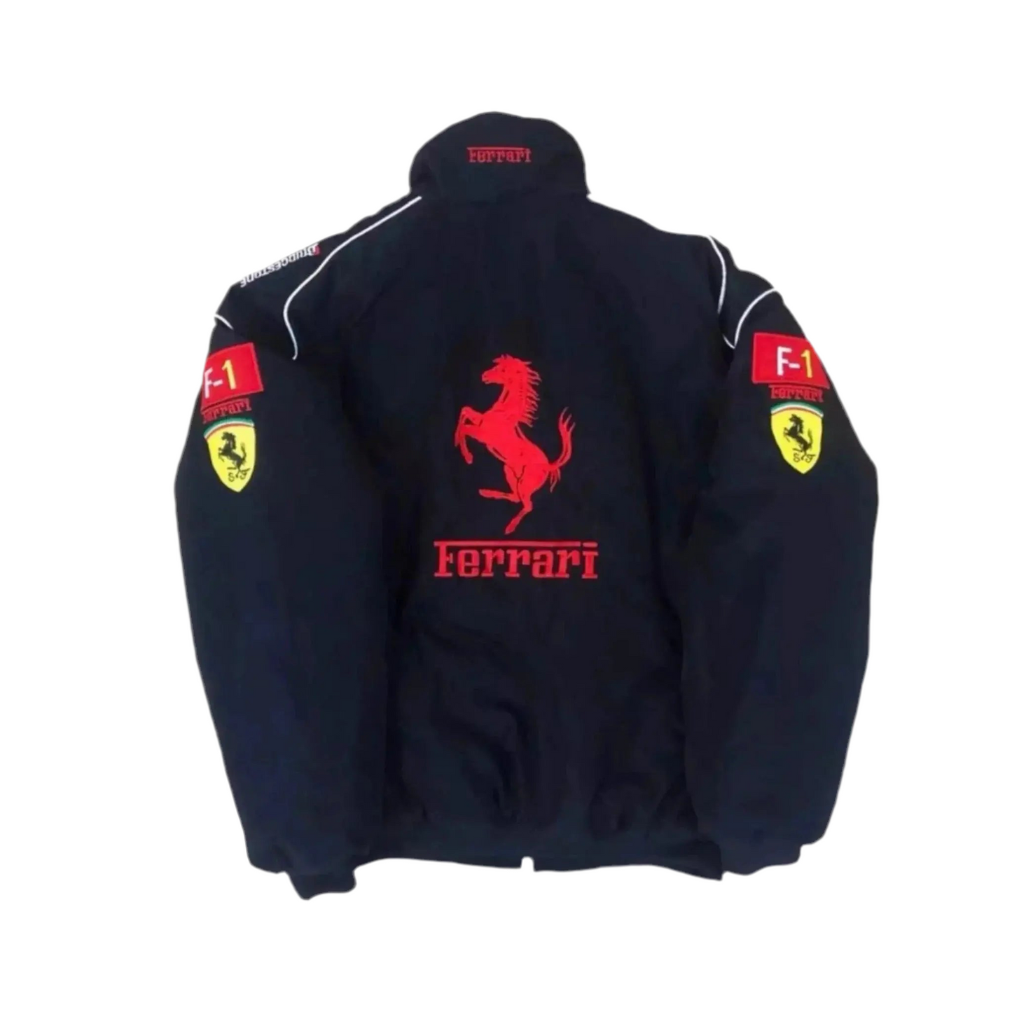 Ferrari Vintage Nascar Racing Jacket - Ex Race Gear