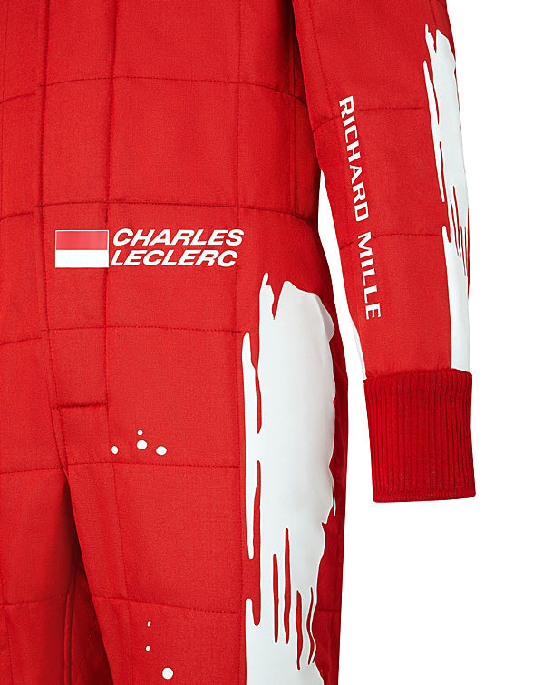 2023 New Las Vegas Charles Leclerc Formula 1 Replica Race Suit | Scuderia Ferrari Ex Race Gear