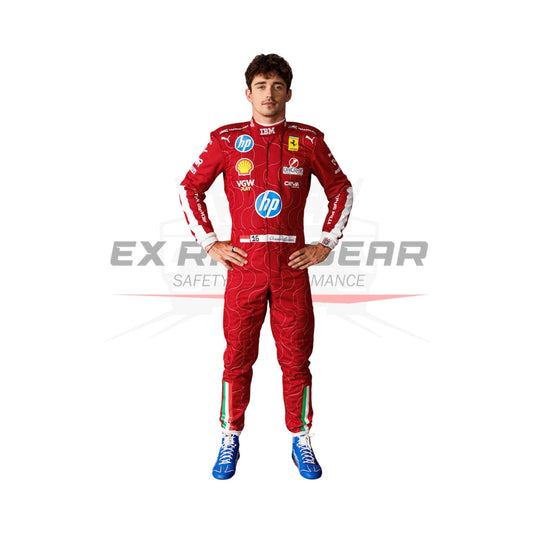 2025 Scuderia Ferrari HP F1 Team Monza GP Race Suit Ex Race Gear