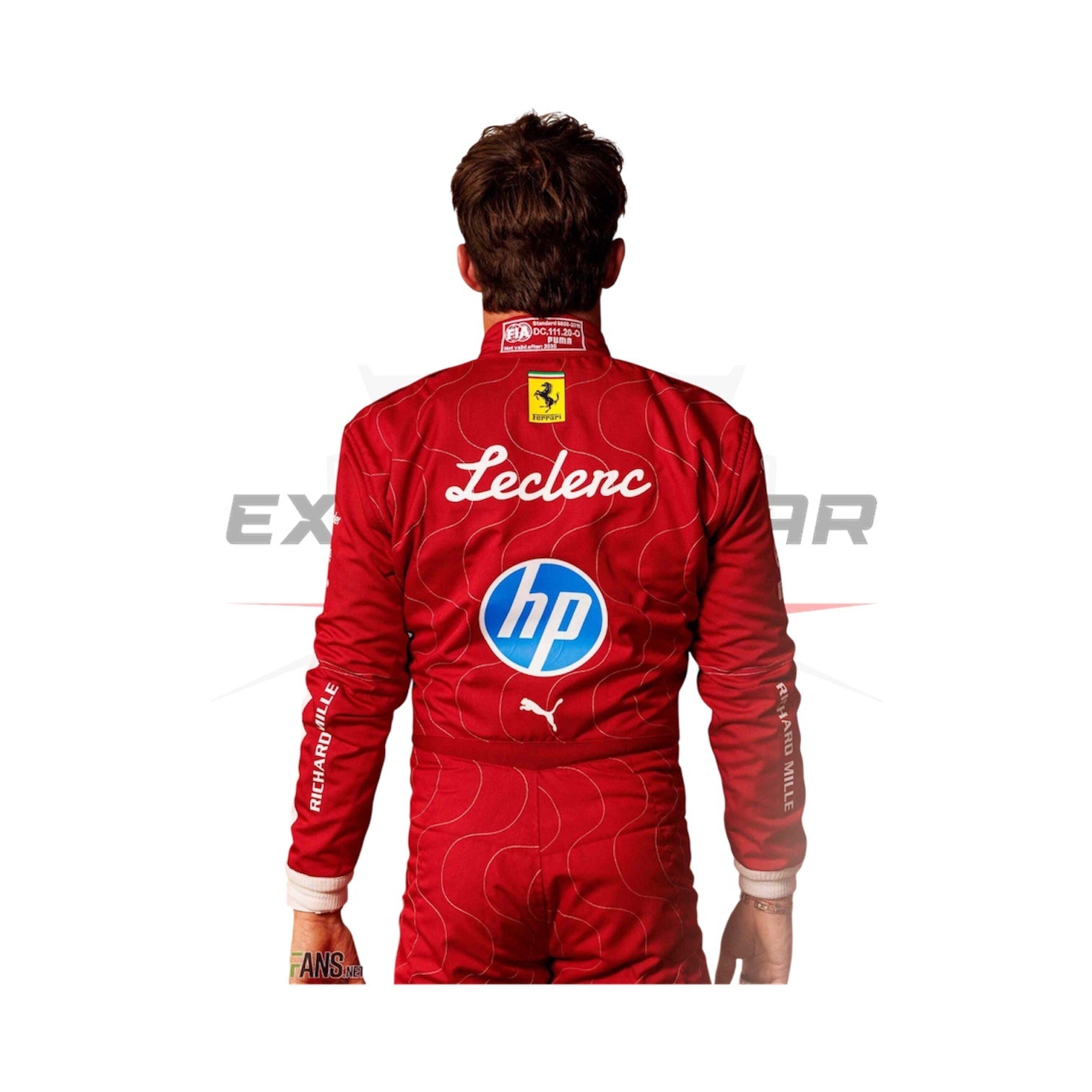 2025 Scuderia Ferrari HP F1 Team Monza GP Race Suit Ex Race Gear