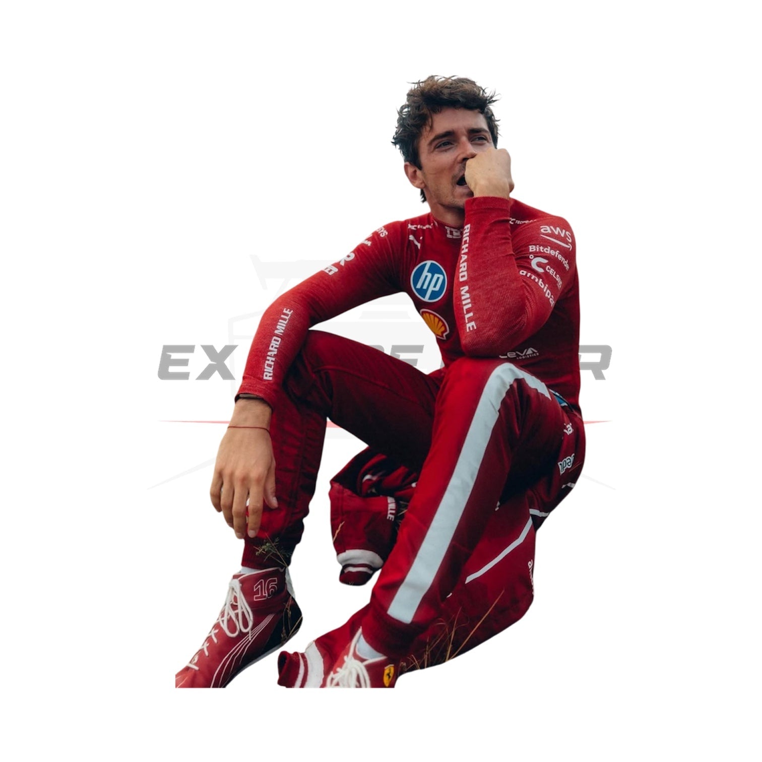 2025 Scuderia Ferrari HP F1 Team Monza GP Race Suit Ex Race Gear