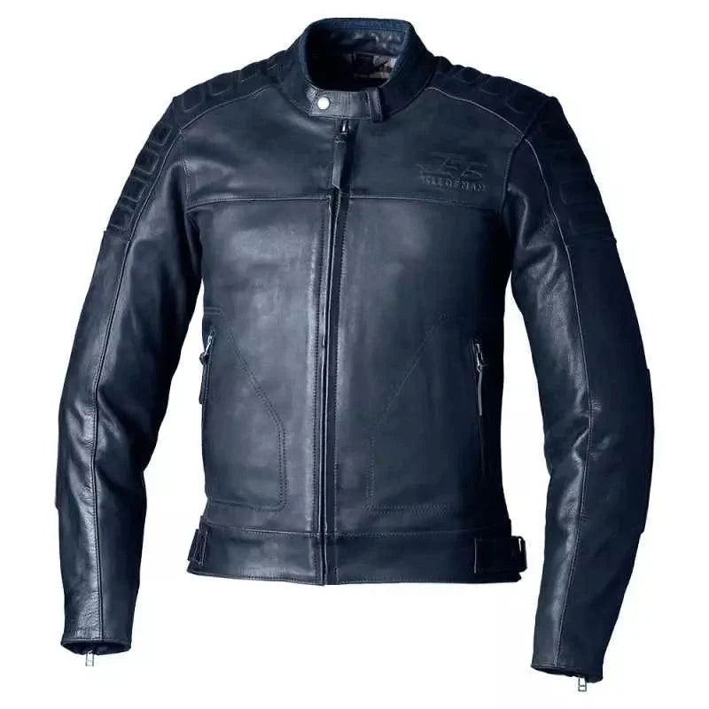 IOM TT BRANDISH 2 CE MENS LEATHER JACKET - Speedxcrafts