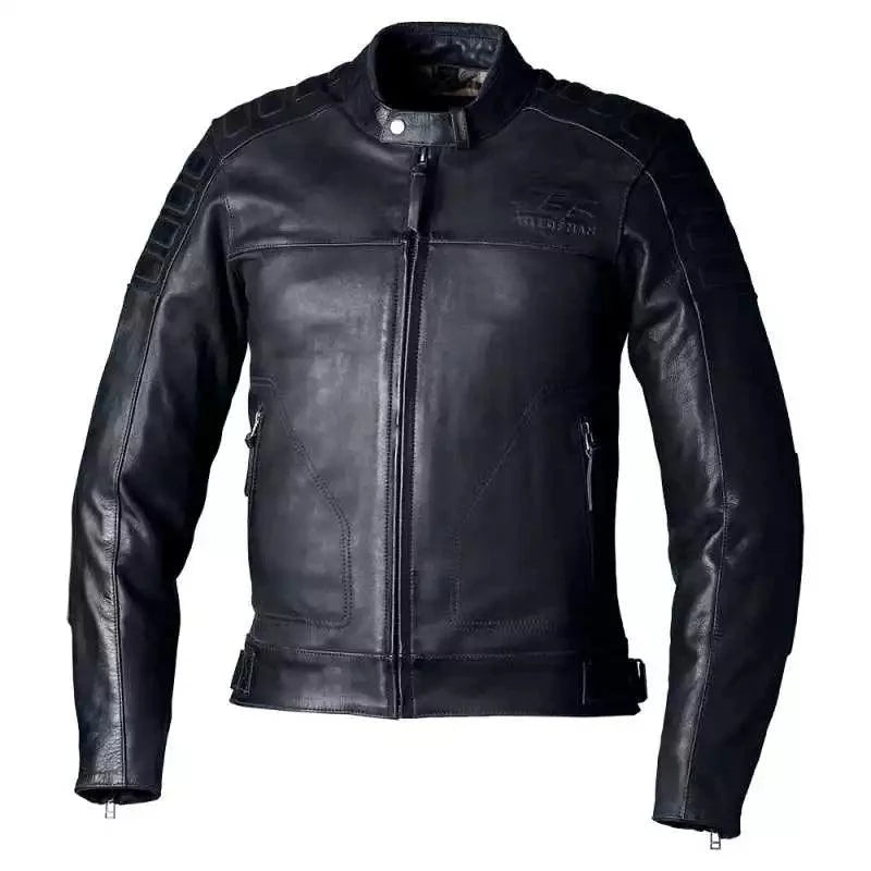 IOM TT BRANDISH 2 CE MENS LEATHER JACKET - Speedxcrafts