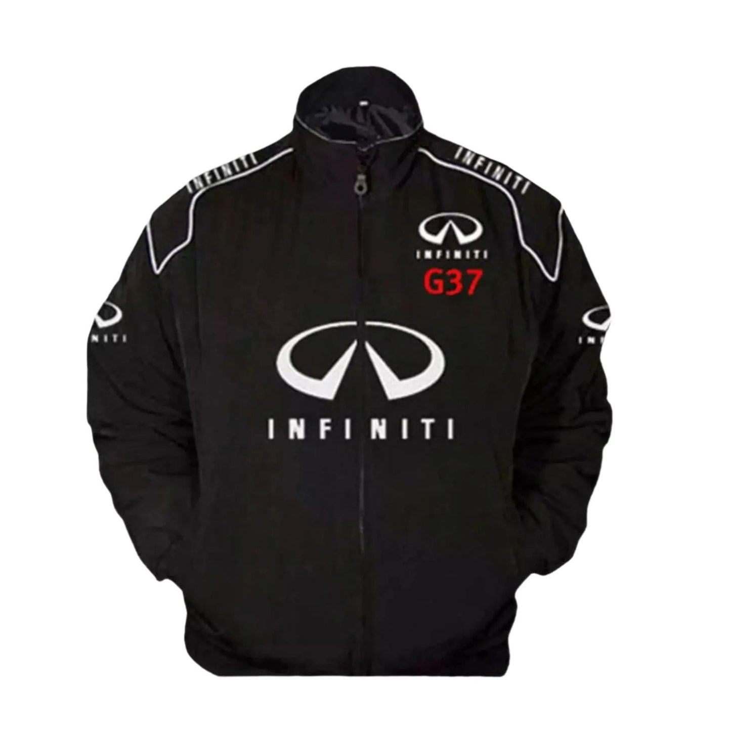 Infiniti G37 F1 Racing Jacket - Embroidered Motorsport Apparel - Speedxcrafts