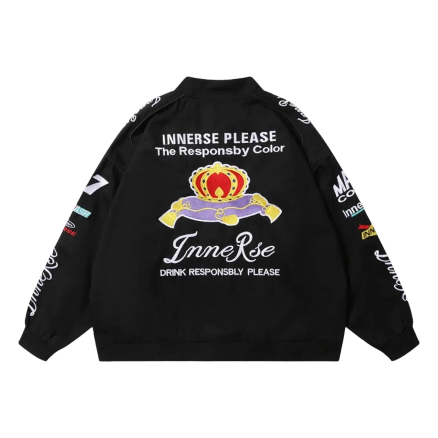 Innerse NASCAR Racing Jacket - Embroidered Motorsport Apparel - Ex Race Gear