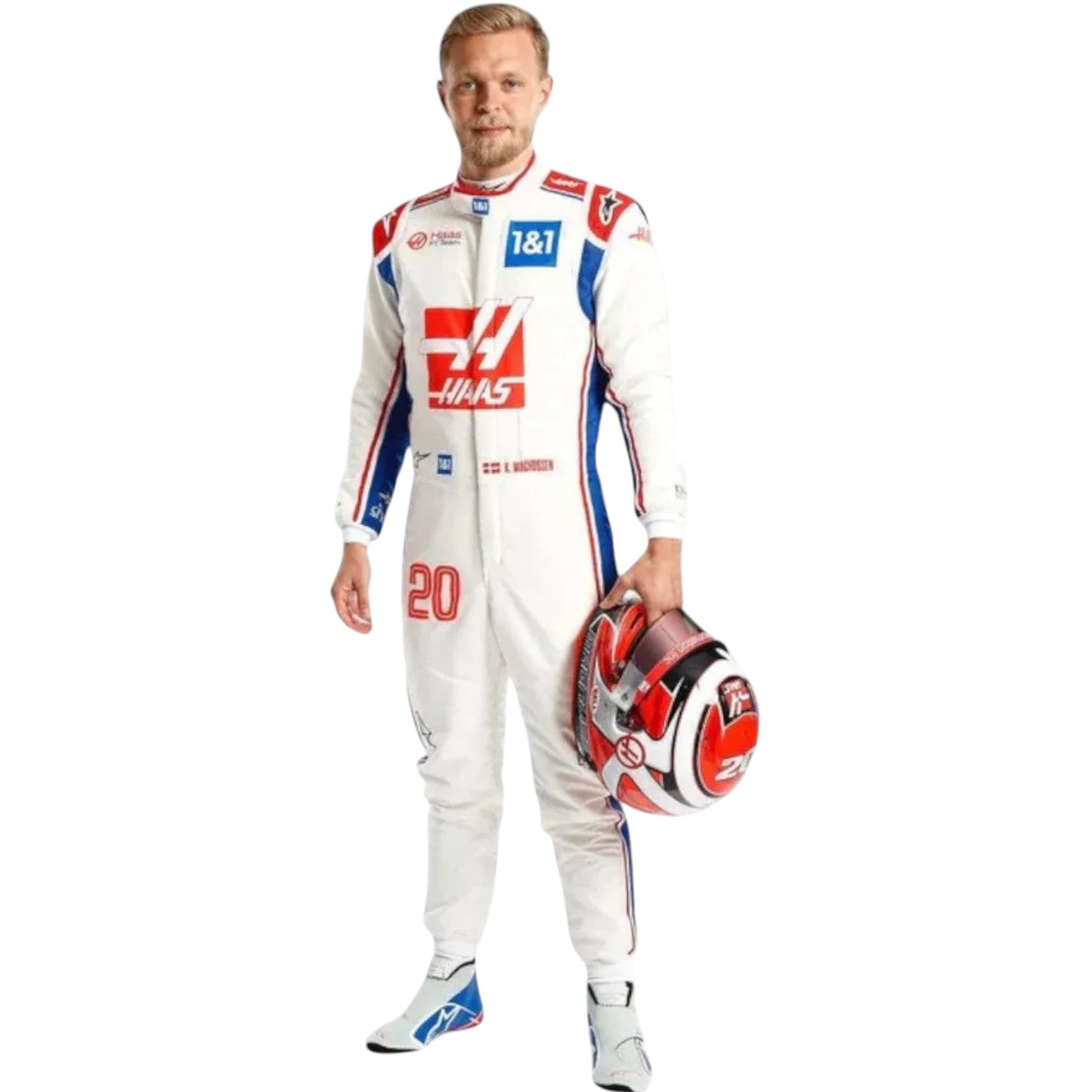 2022 Kevin Magnussen Haas F1 Race Suit Replica Ex Race Gear