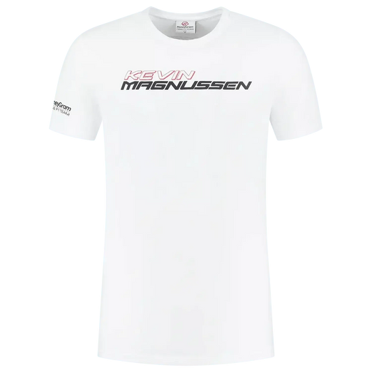 Kevin Magnussen 2023 T-shirt White New designed - Ex Race Gear