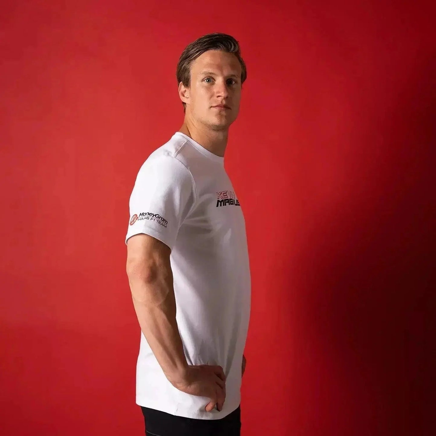 Kevin Magnussen 2023 T-shirt White New designed - Ex Race Gear