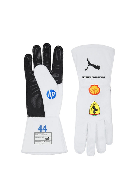 2025 Scuderia Ferrari Lewis Hamilton racing gloves Ex Race Gear