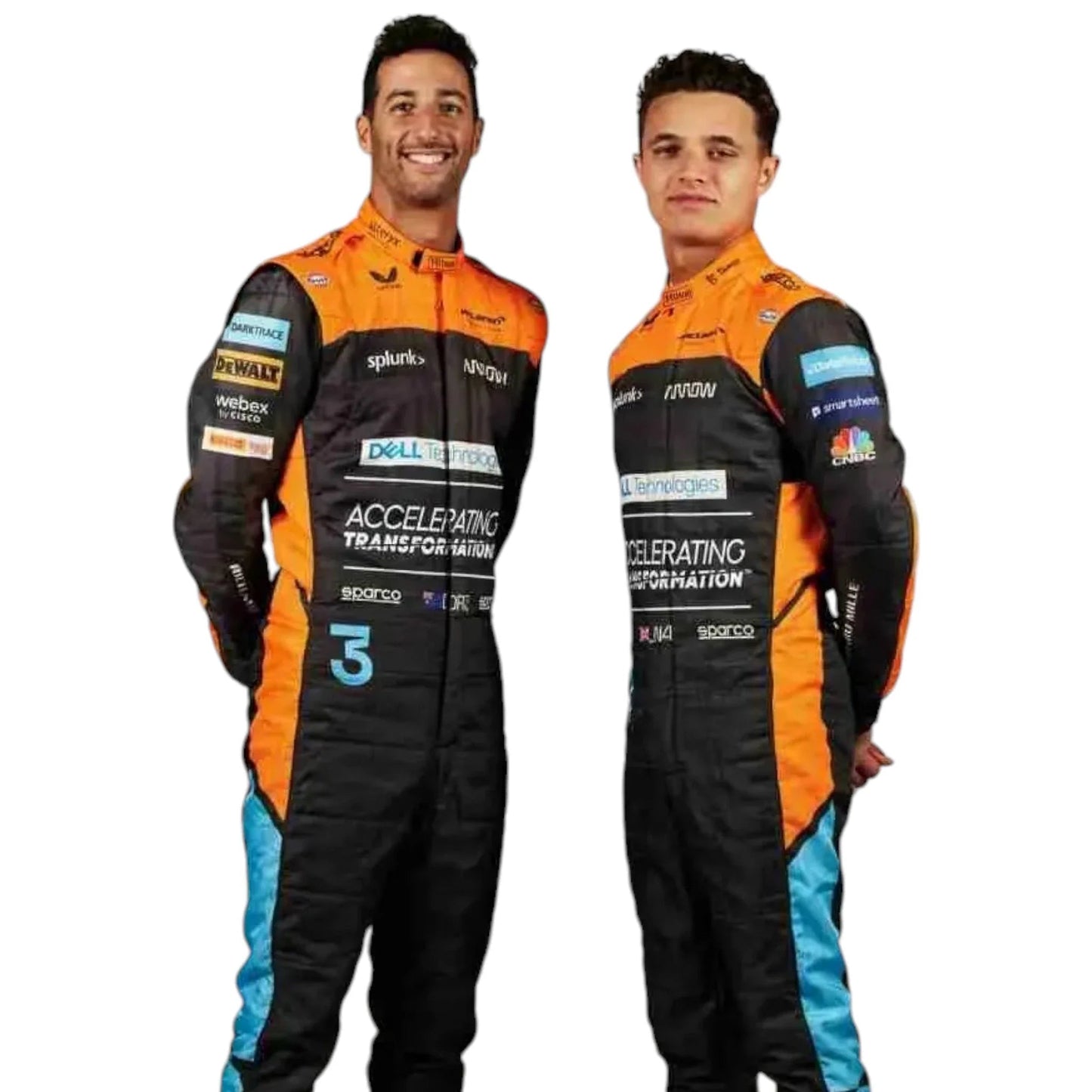 2022 Daniel Ricciardo McLaren F1 Race Suit Ex Race Gear