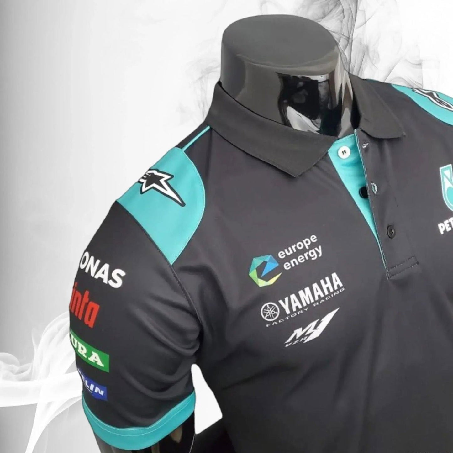 Mercedes F1 Yamaha Racing Polo Shirt -Ex Race Gear