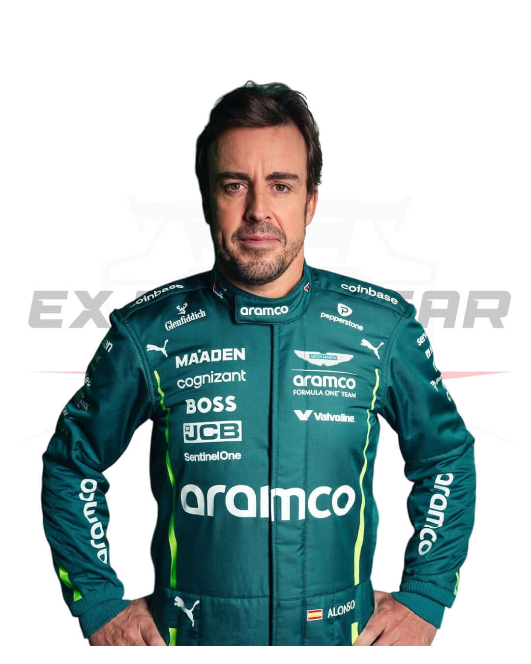 2025 Aston Martin Replica Race Suit | Aston Martin F1 Team Ex Race Gear