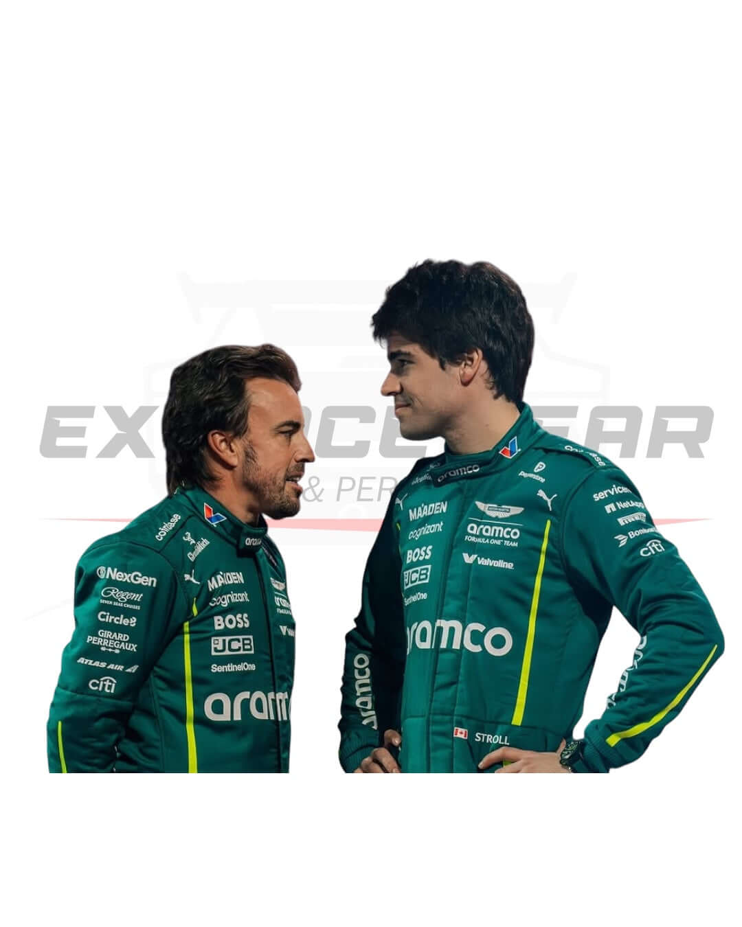 New 2025 Aston Martin Replica Race Suit | Aston Martin F1 Team Ex Race Gear