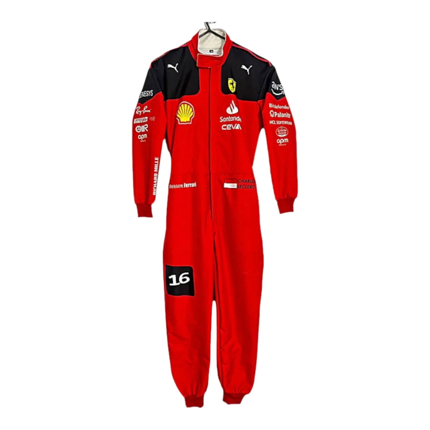 New Charles Leclerc 2023 Race Suit Ferrari F1 -Ex Race Gear